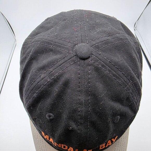 Mandalay Bay Las Vegas Adults Black Orange Hat Cap Casual Outdoors Adjustable - Picture 5 of 9
